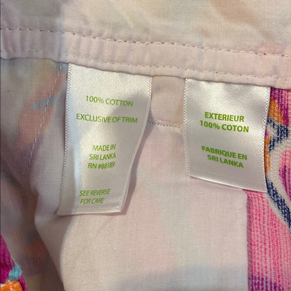 Lilly‎ Pulitzer Colorful Floral Women's Shorts - Picture 6 of 6